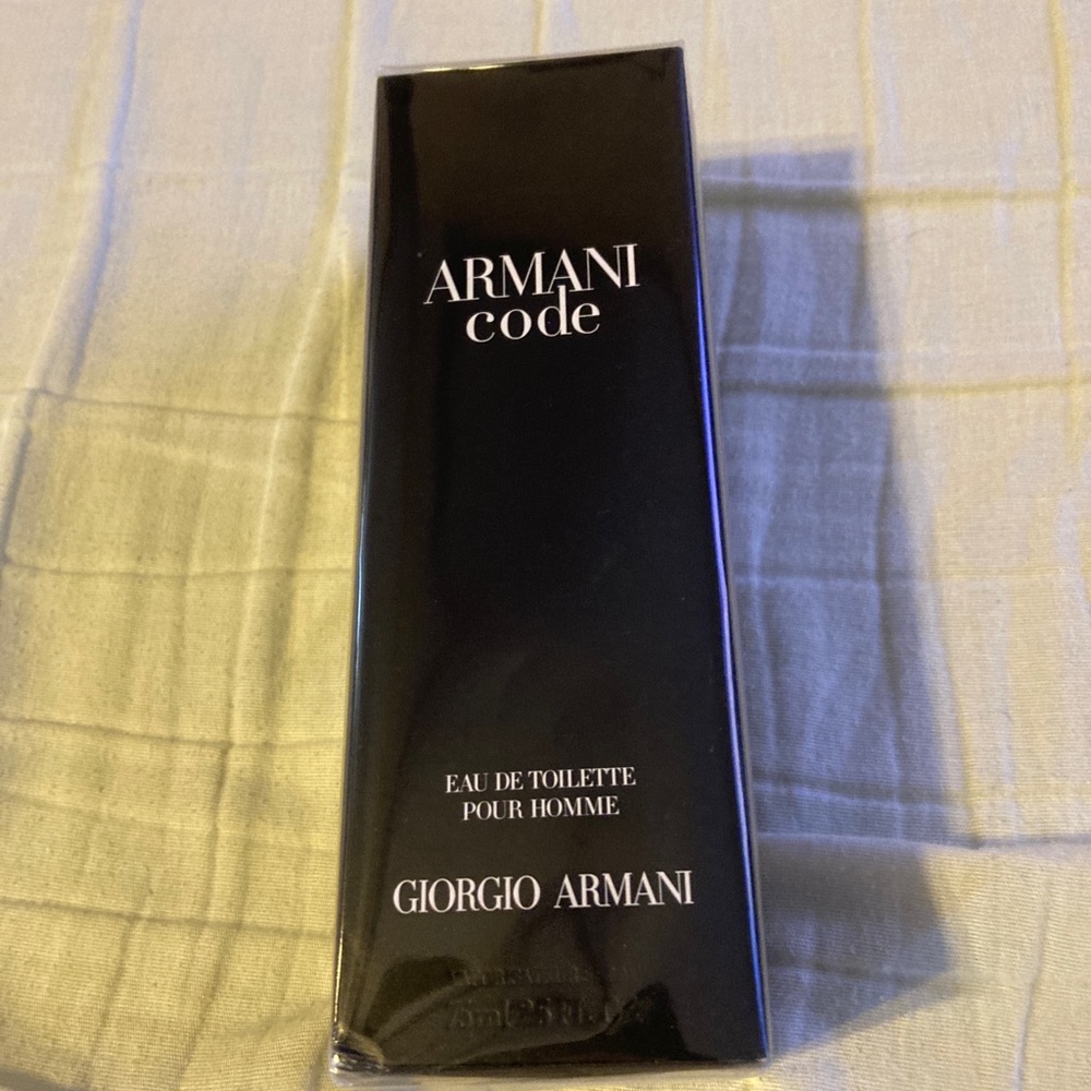 2.5oz Armani Code Cologne
